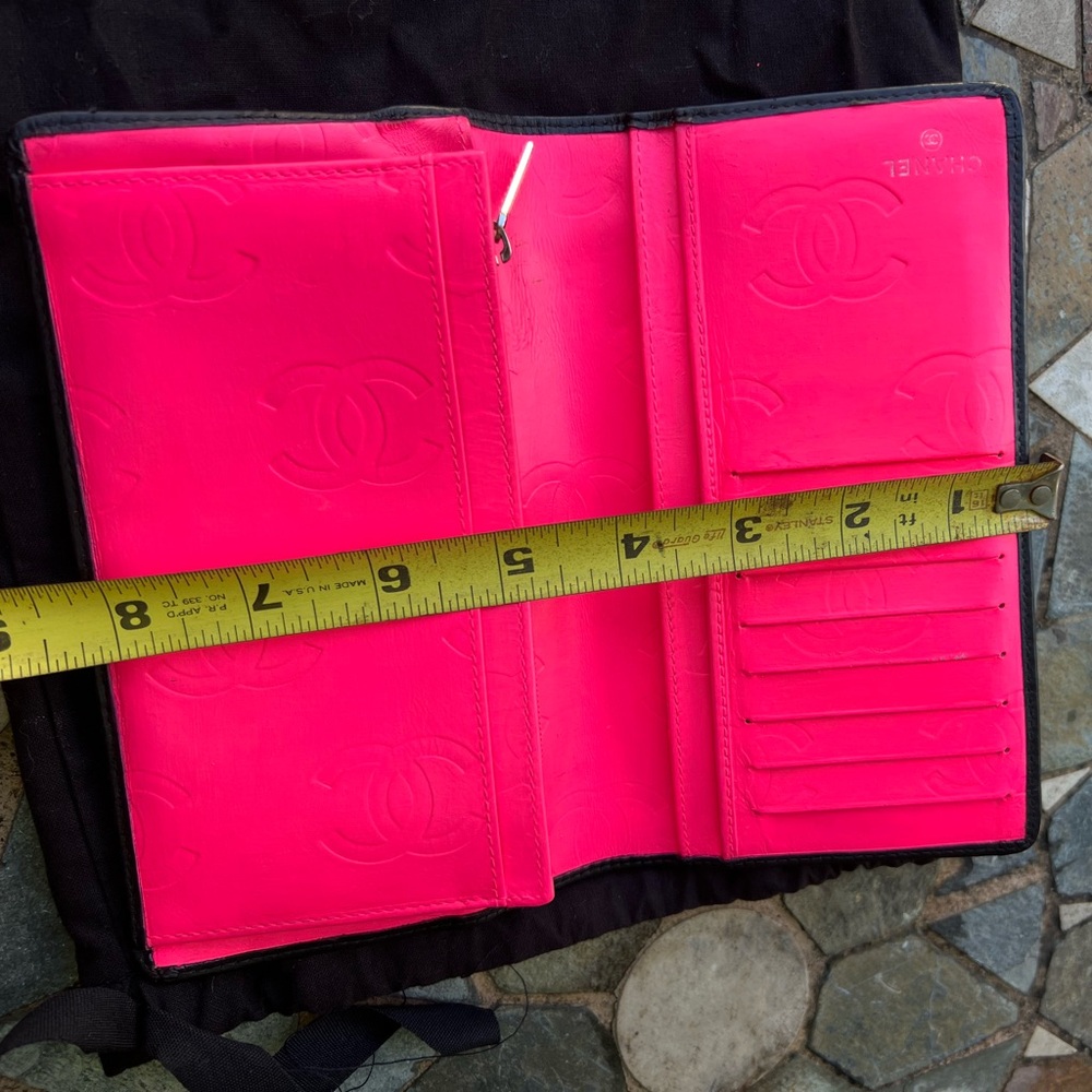 Chanel vintage cambon long wallet quilted leather cc - Picture 10 of 10